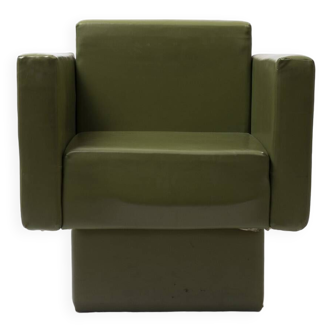 Club chair from Slovak TV headquaters in Bratislava, 1970s