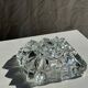 Grand cendrier carré grandes pointes de diamant