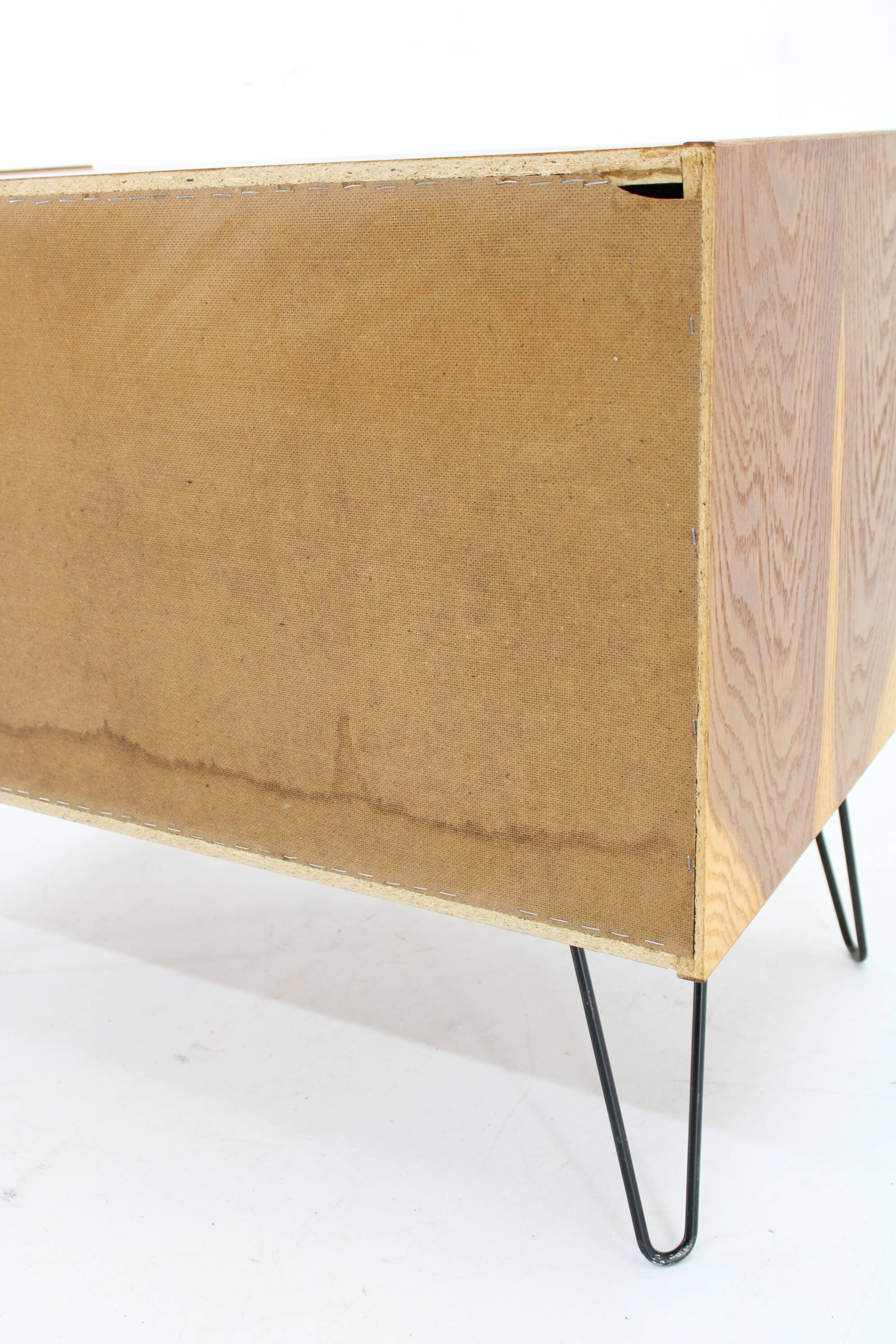Commode à tiroirs en chêne recyclé des années 1960, Danemark