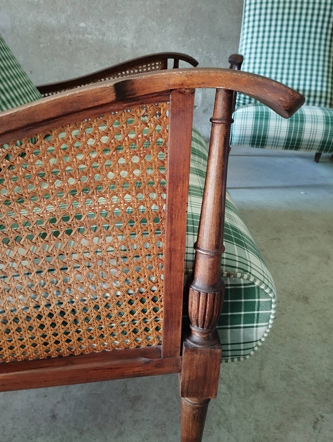 50s sofa and armchair set