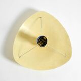 Beautiful, rare mid-century modern fiberglass ceiling lamp