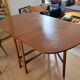 Scandinavian folding table
