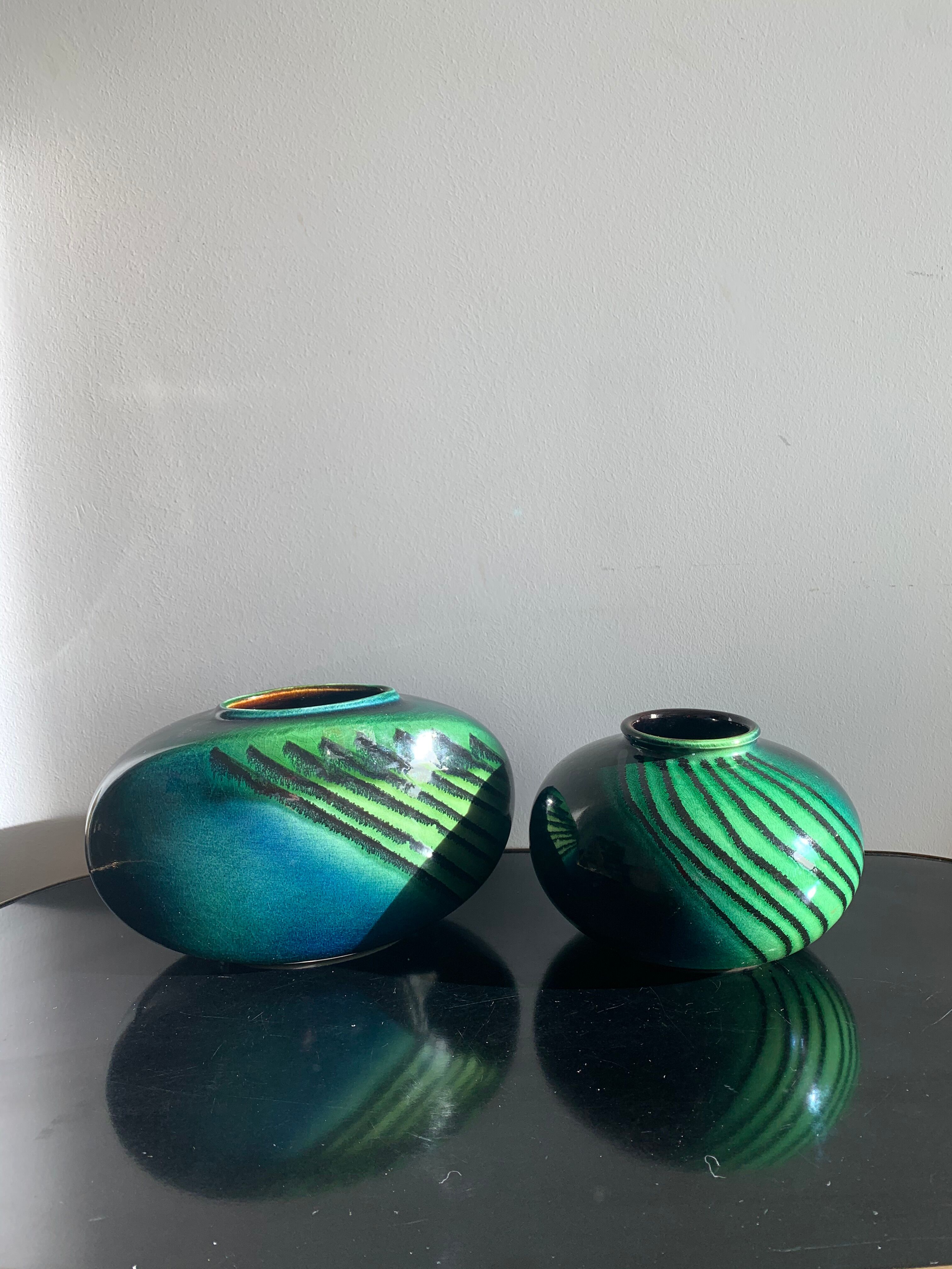 Pottery vases West Germany, 1960s