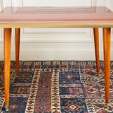 Table d'appoint en formica & bois