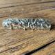 6 silver metal knife rests SILEA vintage
