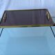 Vintage folding breakfast tray in gilded rosewood 50x40