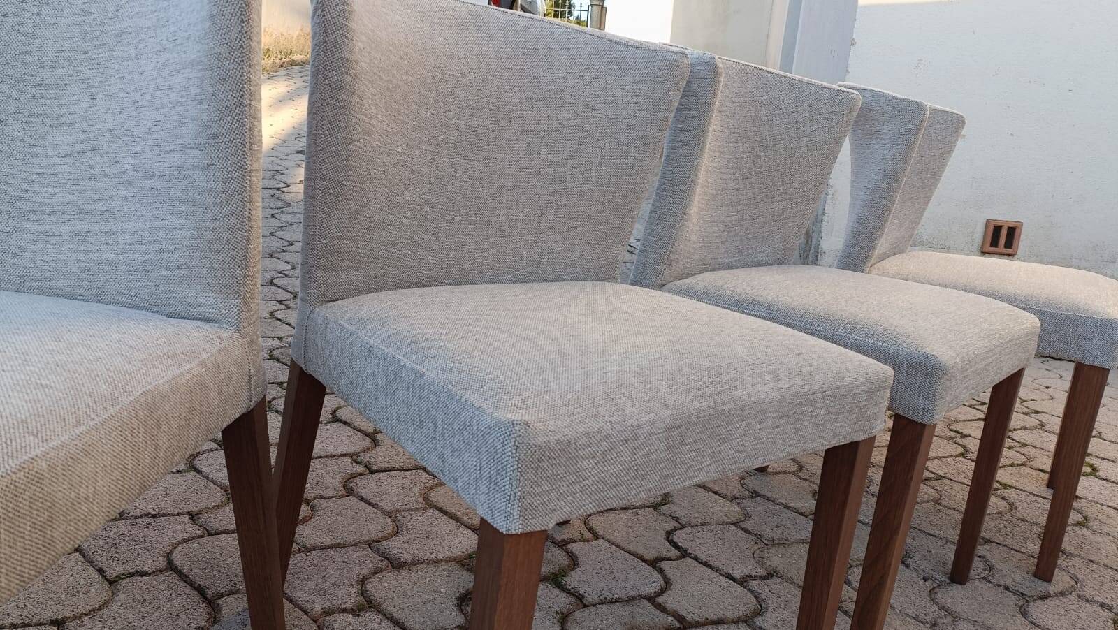 4 Valentina model chairs by Habitat, renovated