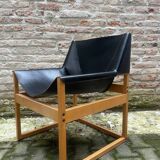 Canto chair in saddle leather Rainer Schell for Schlapp Vintage