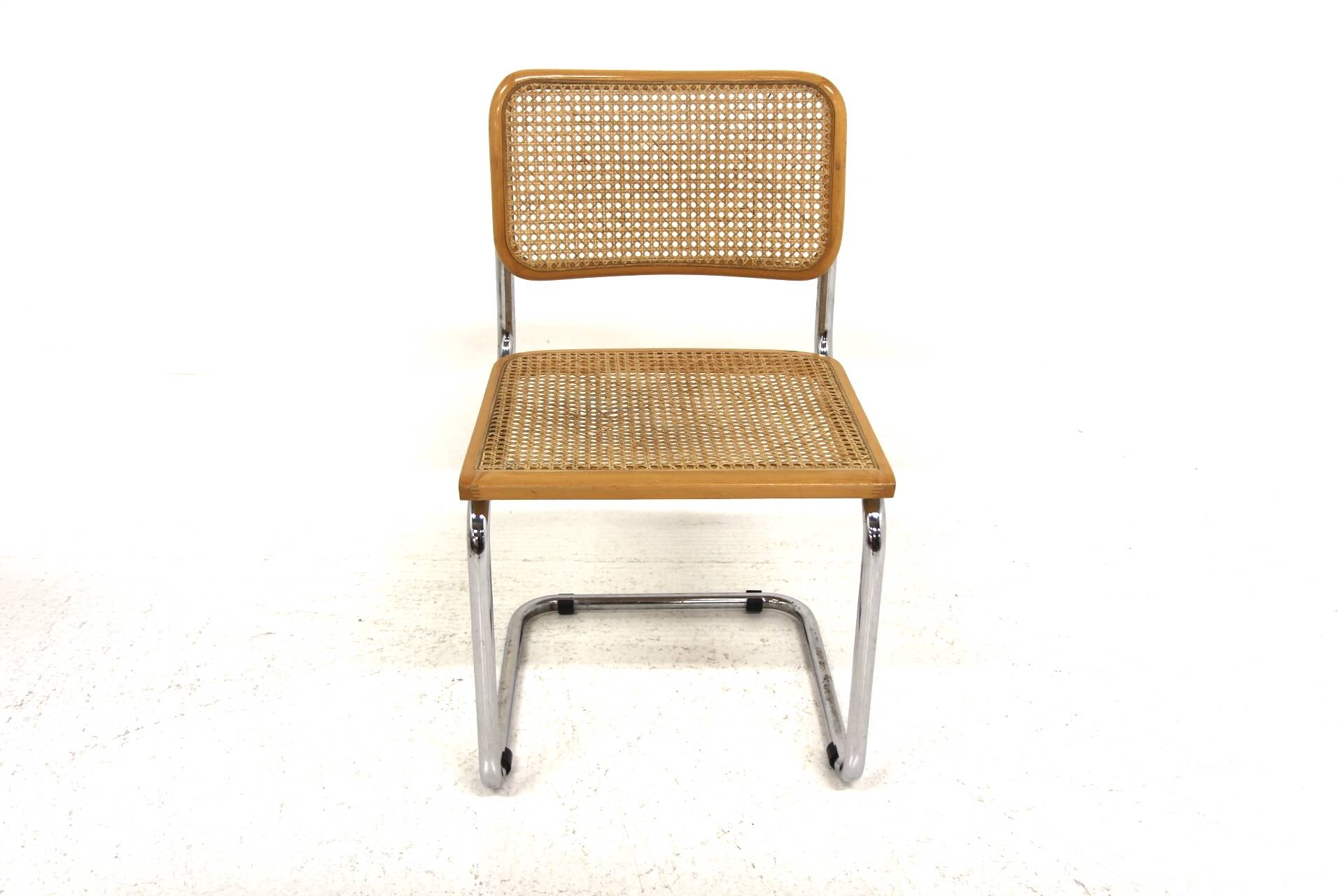 Set of 6 "B32" chairs, Marcel Breuer, Italy 1990