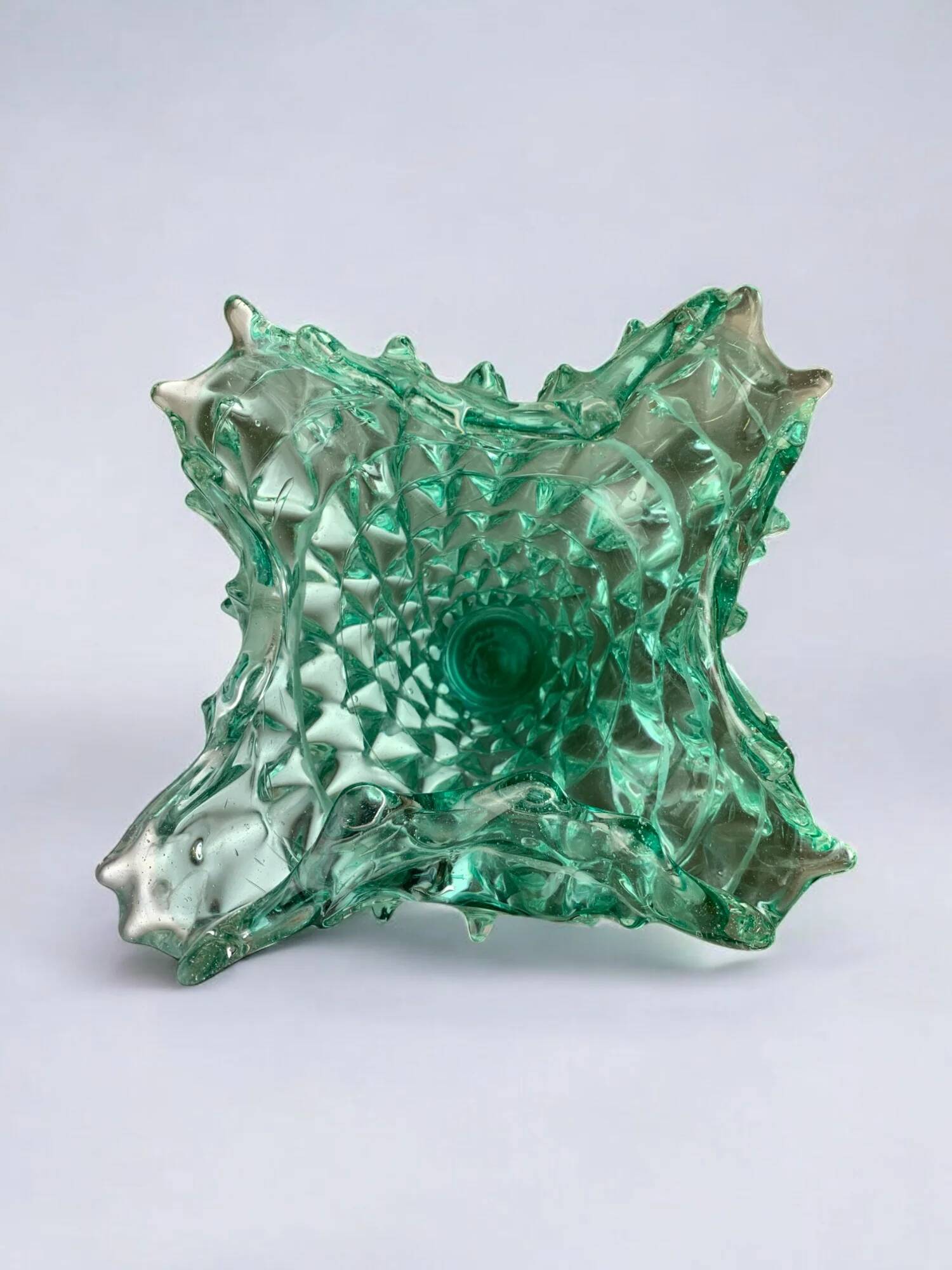 Rostrato vase by Ercole Barovier, Murano glass, Italy, 1960s