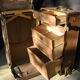 1920 american brand wheary travel trunk