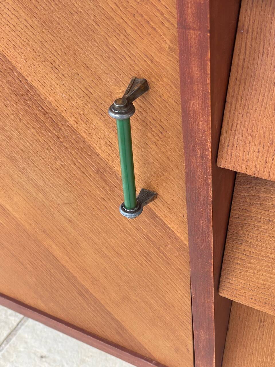 Vintage enfilade in ash and mahogany circa 1950s