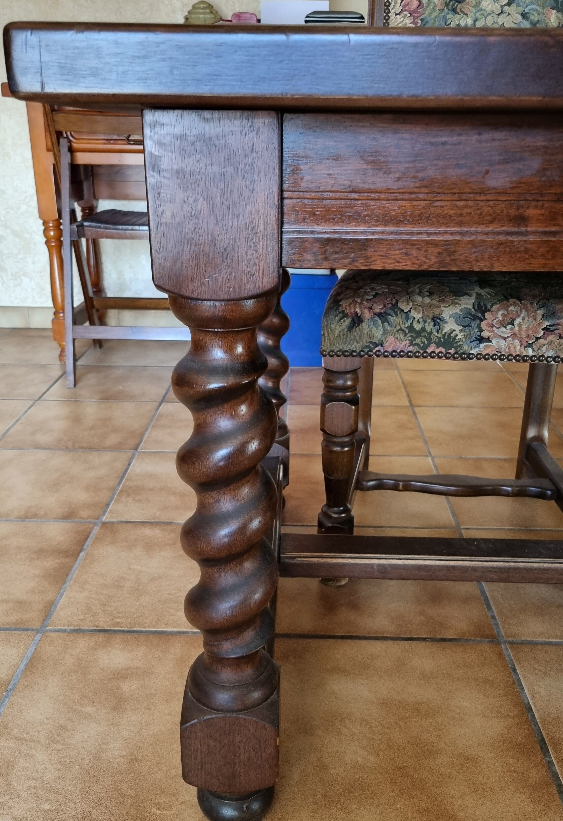 Antique dining table Louis XIII