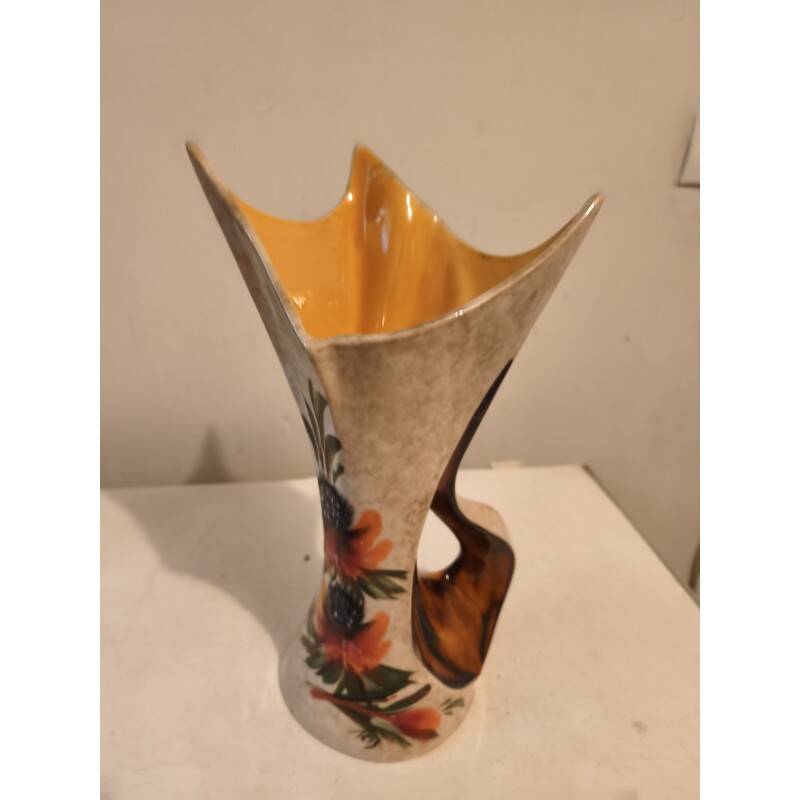 Vintage earthenware vase: Tess