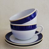 2 cups and their saucers Le Printemps