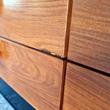 6-drawer chest of drawers in rosewood, 1960s-70s
