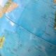 Vintage earth globe