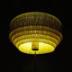 Vintage model G - 110 silk fringe floor lamp by Hans-Agne Jakobsson brass