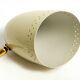 Pair of beautiful German Mid Century Modern brass table lamps with metal sh