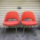 Pair of chairs "Conference" 50's by Eero Saarinen for Knoll