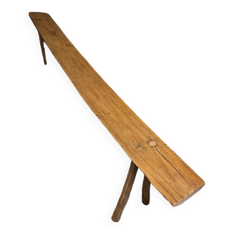 Wooden bench