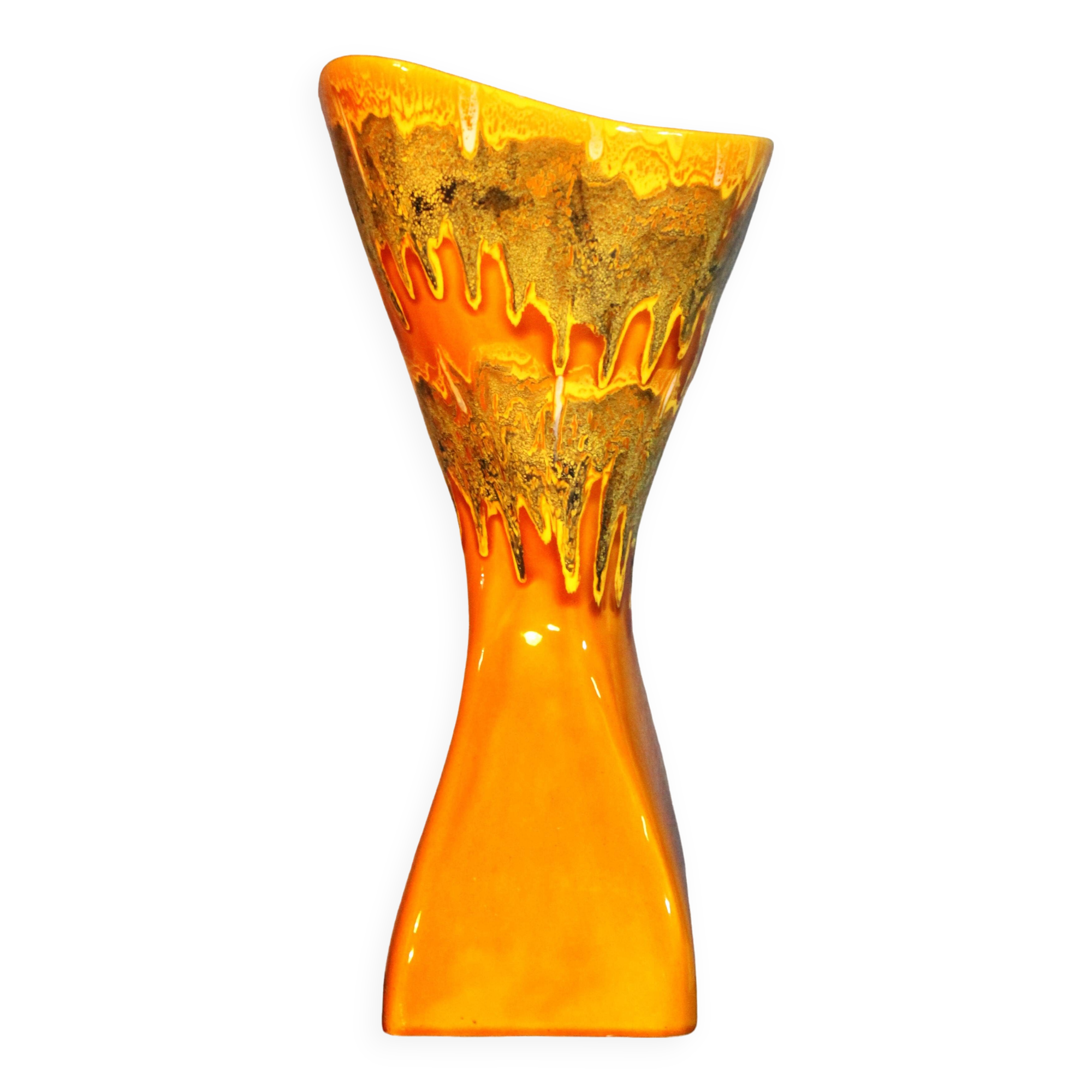 Ceramic vase "Lave" 1950s