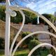 Wrought iron grid