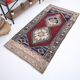 Tapis vintage turc classique en laine fait à la main 97x192cm