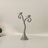 Vintage chandelier in solid aluminium