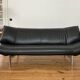 Tango 3-seater sofa Leolux from 2009 in black leather (designer Arn Armgardt)