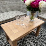 Antique oak coffee table