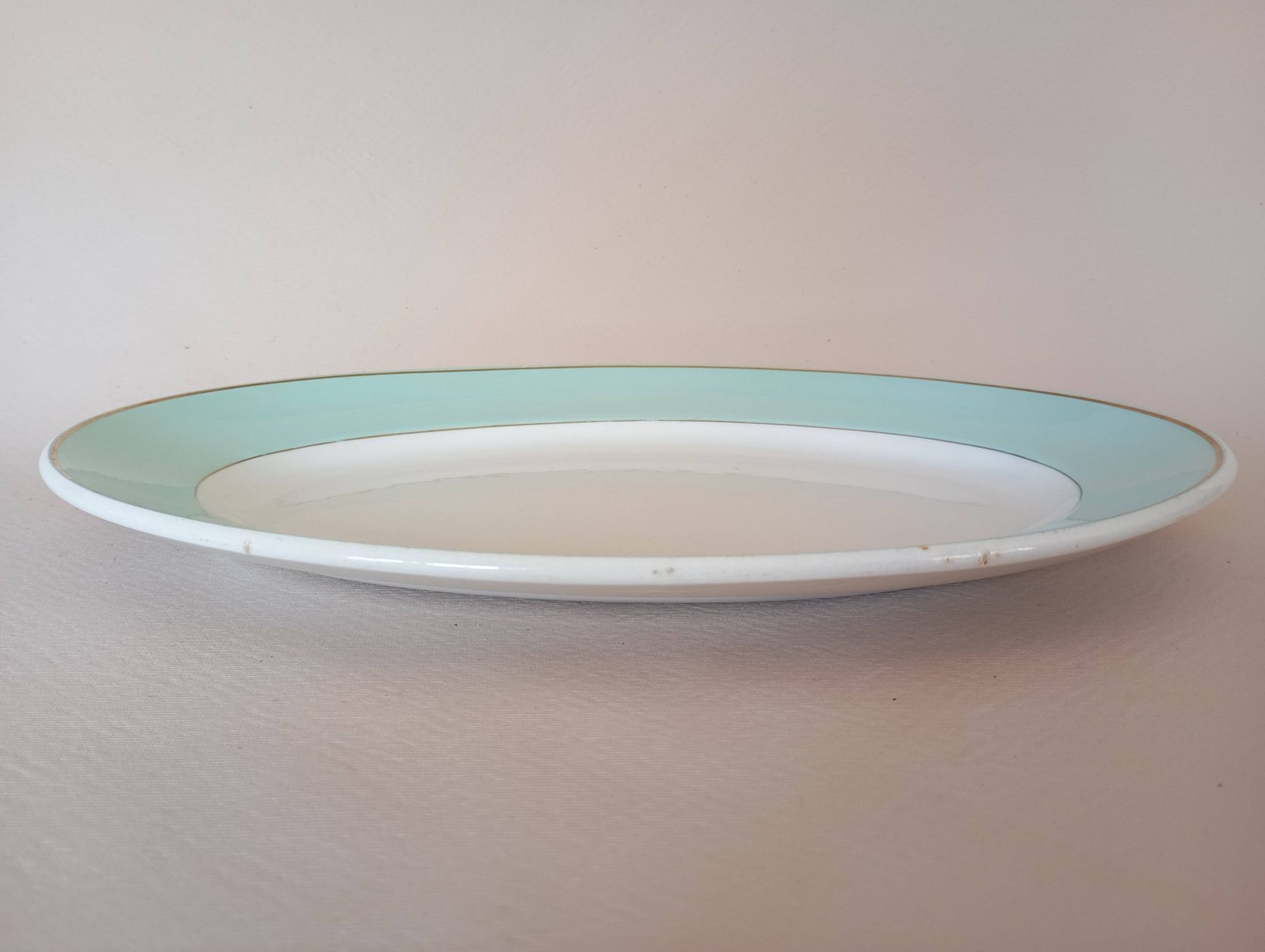 Plat ovale et raviers "Meudon" K&G Lunéville