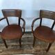 Series of 4 Baumann chairs 1950