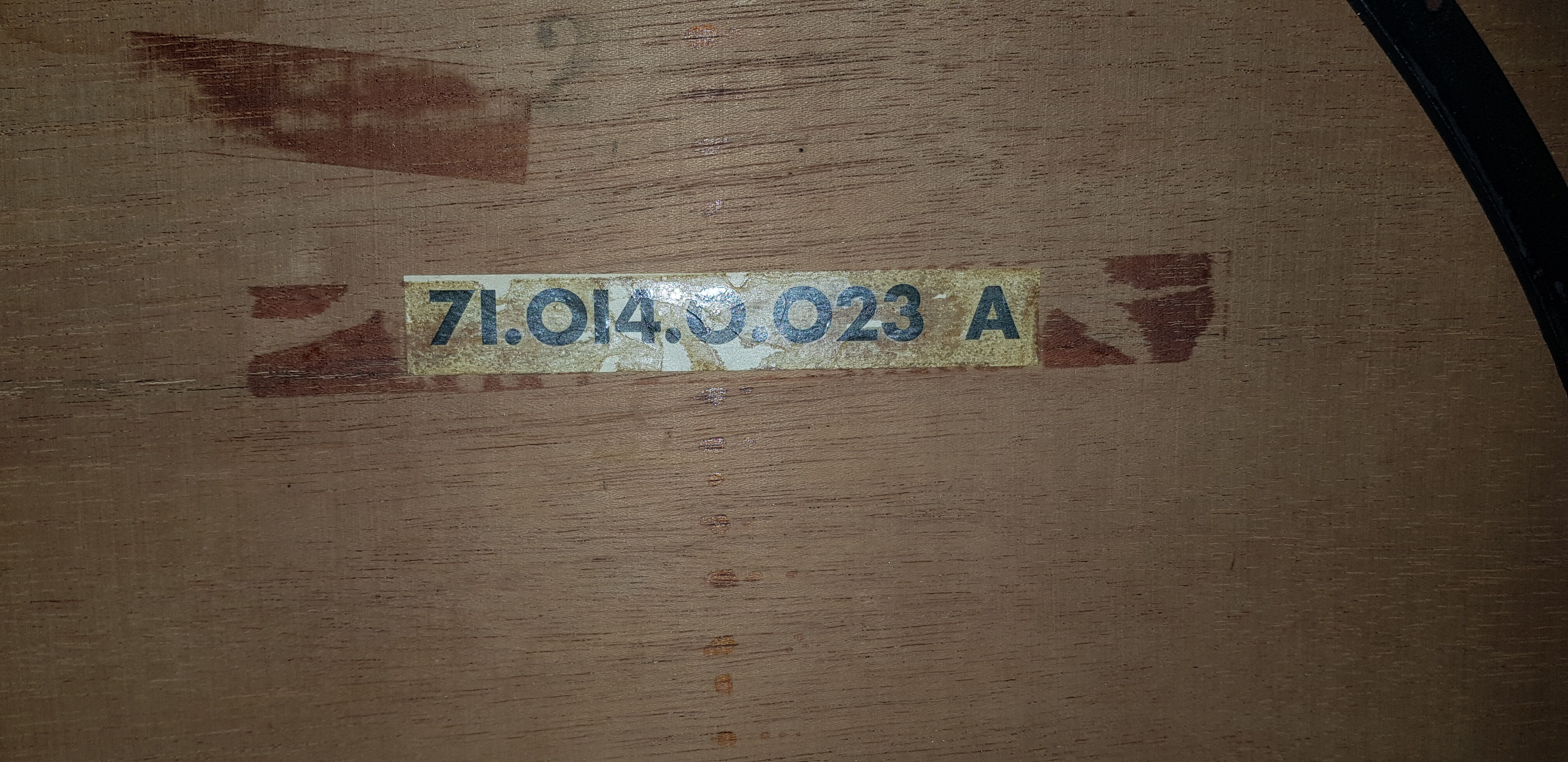 Table "junior revelation" Albert Ducrot for Ducal 1950