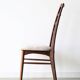 8 chaises vintage danoises teck modèle Lis, Niels Koefoed, 1960 1970