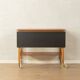 Elegant serving trolley made of fine teak wood with folding function, Gemla, Sweden, 1960s