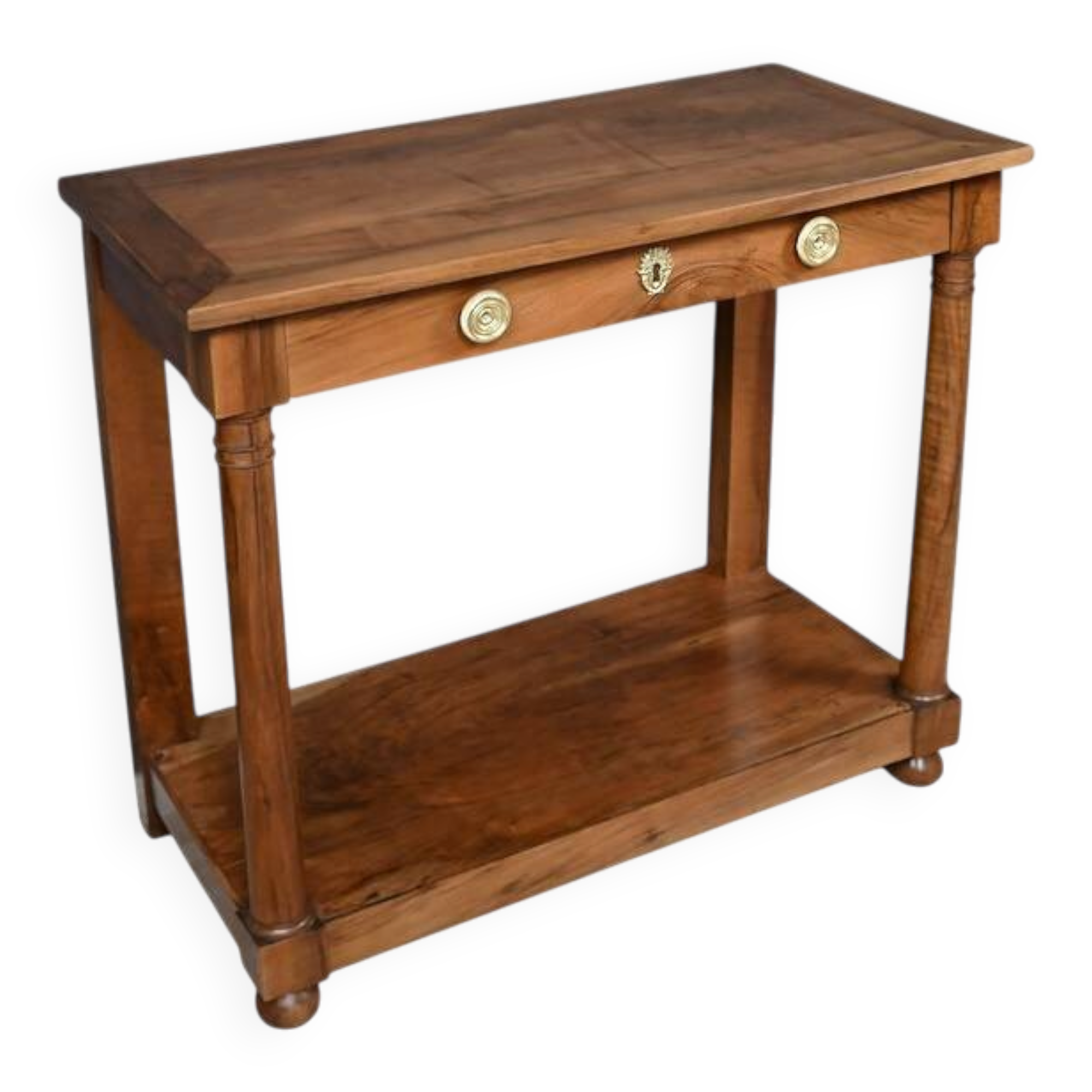 Console de propriété en noyer, époque Empire – début XIXe