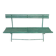 Antique folding garden bench.