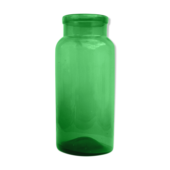 Jar apothecary blown glass (h 35cm)