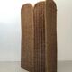 Vintage wicker screen