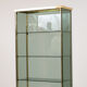 1960's glass and brass library