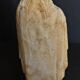 Religious statuette Holy Virgin Sacred Heart in plaster nineteenth century