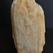 Religious statuette Holy Virgin Sacred Heart in plaster nineteenth century