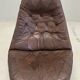 Fauteuil lounge inclinable vintage danois par Madsen & Schübel, 1970