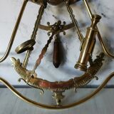 Brass billiard chandelier marine decoration