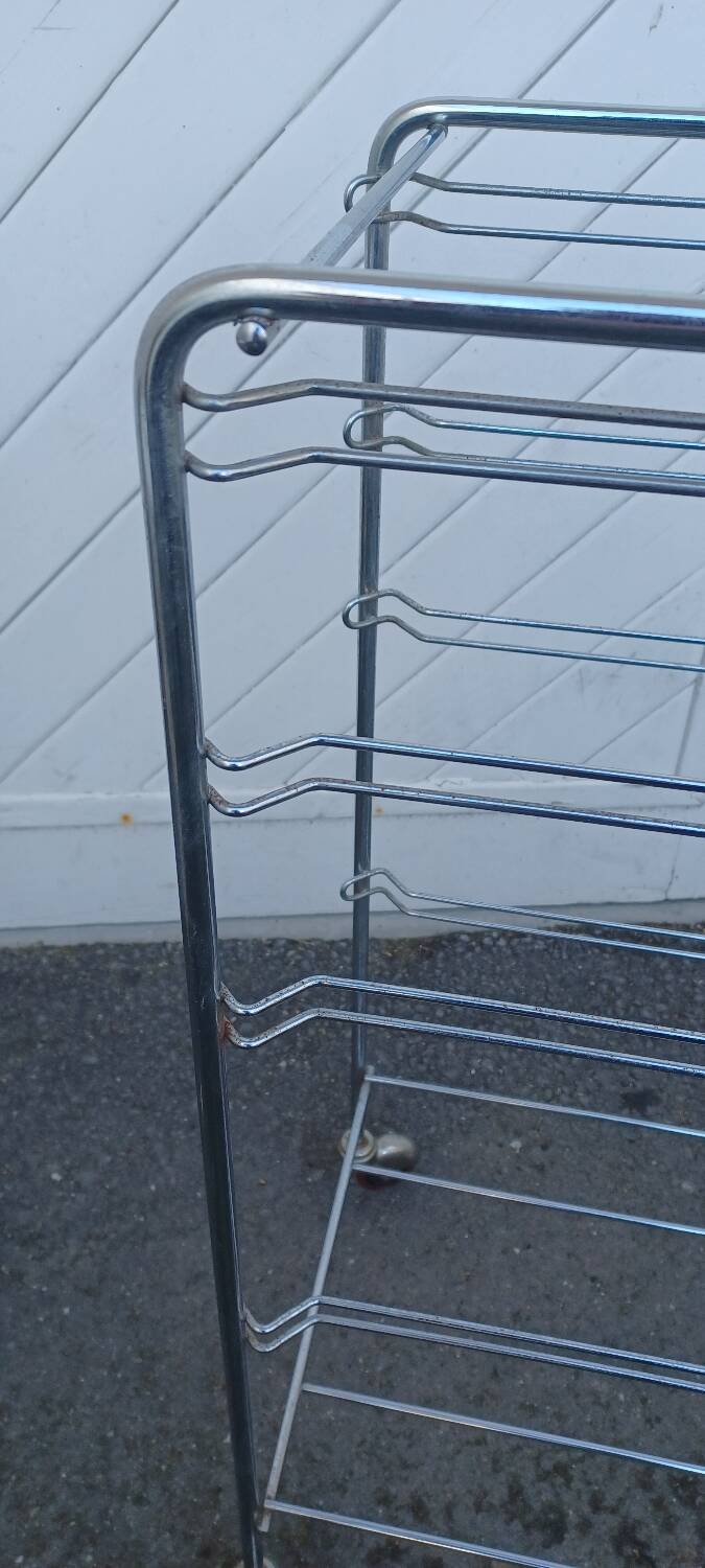 Vintage trolley dessert cart