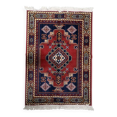 Tapis vintage persan de style européen Shiraz 100 cm x 142 cm années 1950 - 1C1232