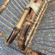 Porte revues bambou vintage 1940