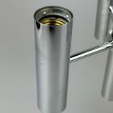 Lustre Spoutnik à 6 flammes des années 60 des années 70 par Hustadt Leuchten Allemagne