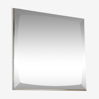 Chrome mirror 70s, 71 cm